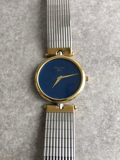 Christian Dior Watch Silver×Gold 3026 Vintage 4ckzkd
