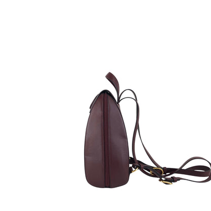 Cartier Turn Lock Backpack Bordeaux Vintage zi2dg4