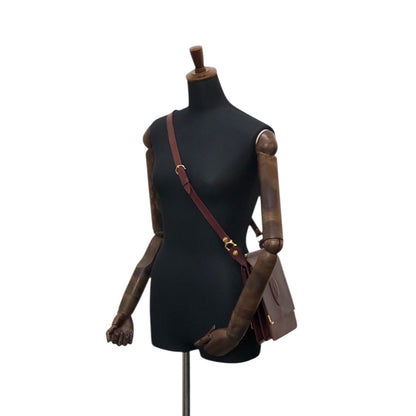 Cartier Flap Shoulder bag Bordeaux Vintage 26hrc3