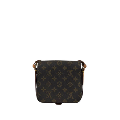 LOUIS VUITTON Monogram Shoulder bag Brown M51254 Vintage g6r5tz