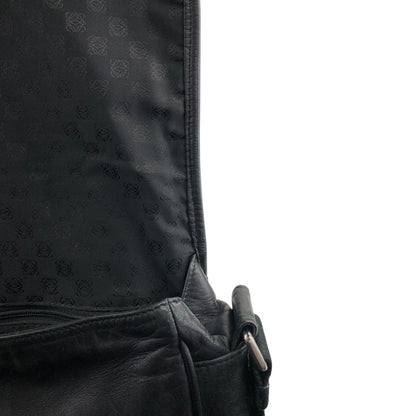 LOEWE Anagram Shoulder bag Black Vintage stpht7