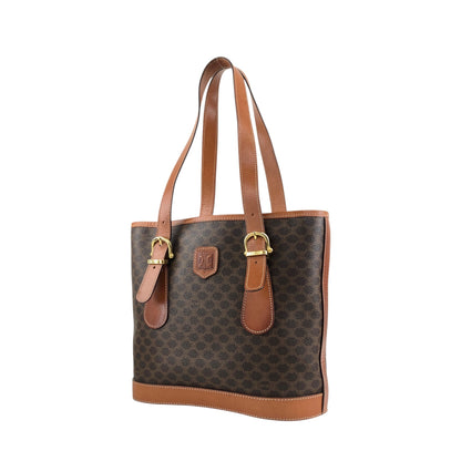 CELINE Macadam Blason Totebag Brown Vintage wfn3fv