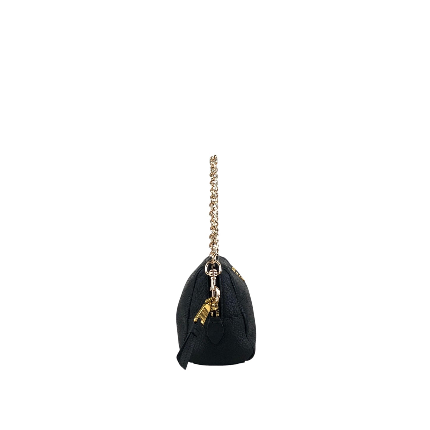 PRADA Logo Small Chain Shoulder bag Black Vintage ckmyc2