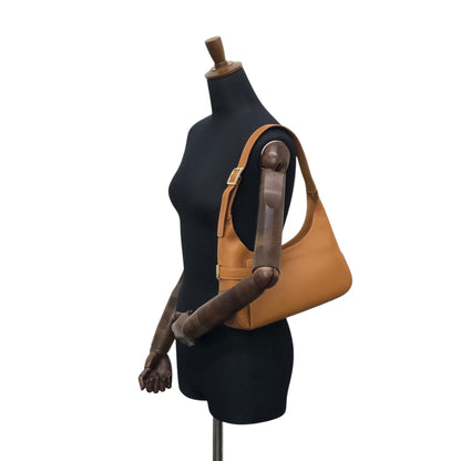 Salvatore Ferragamo Gancini Shoulder bag Brown Vintage 6kjzn6