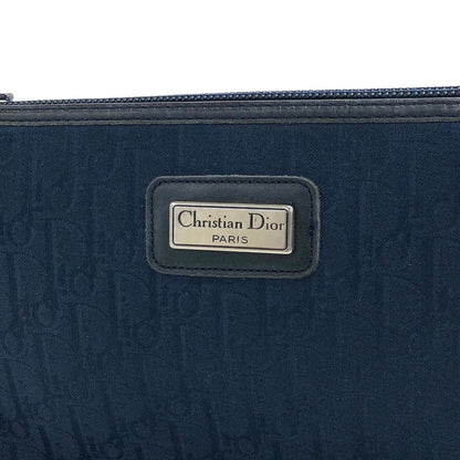 Christian Dior Trotter Shoulder bag Navy Vintage ahnifn