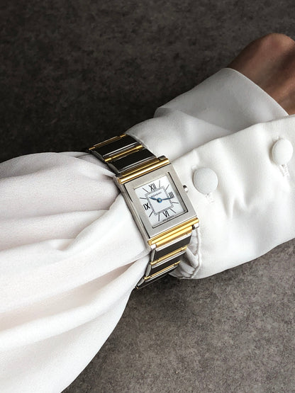 Yves Saint Laurent Quartz Watch Silver Vintage 4625-E68621 TA b22nty