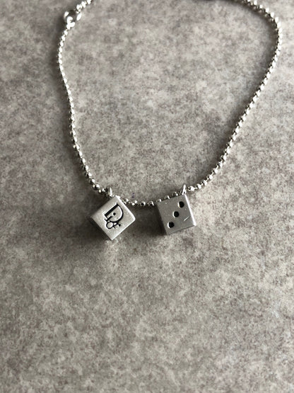 Christian Dior Logo Bracelet Silver Vintage 5ynpw5