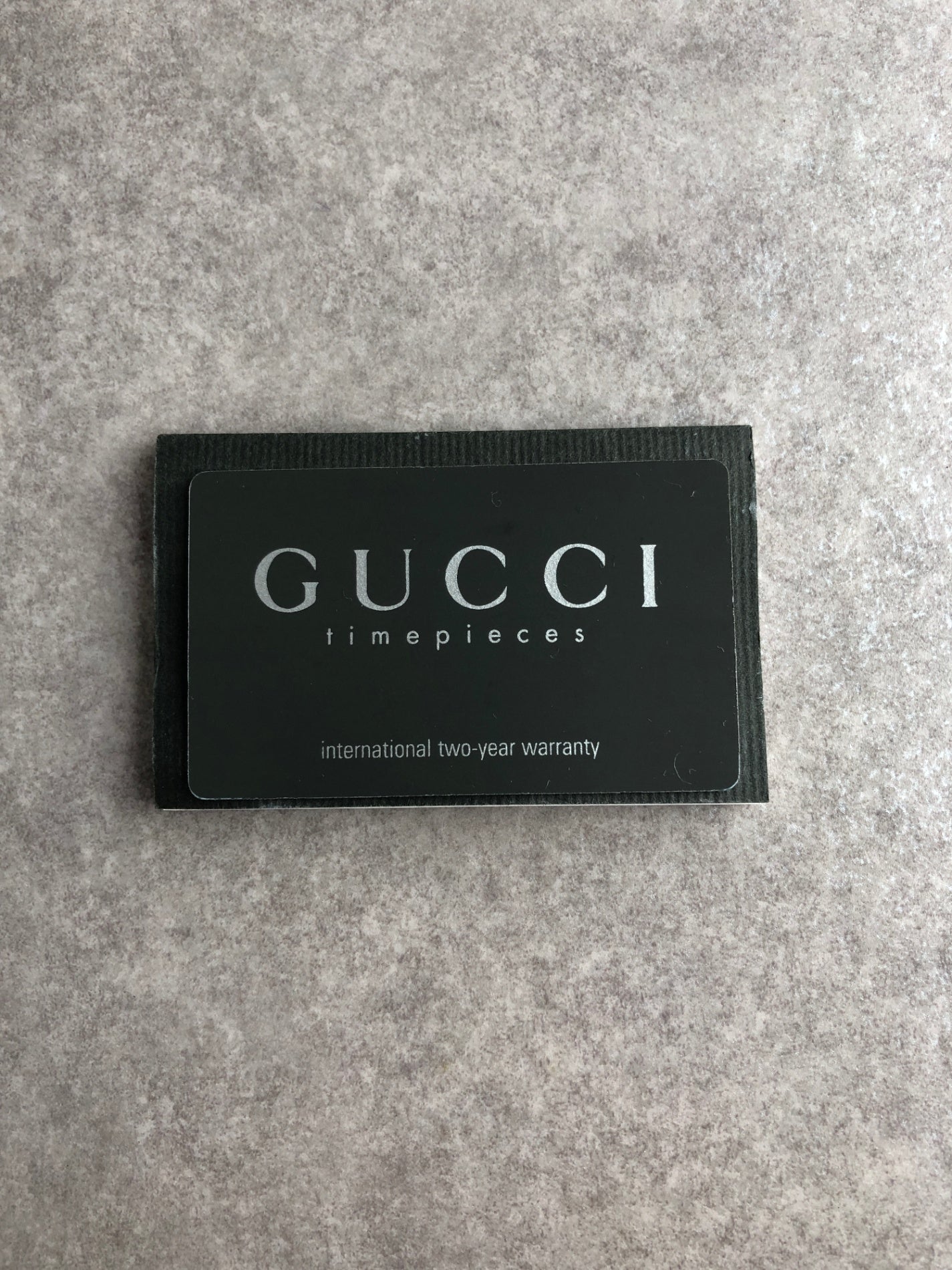 GUCCI Logo Quartz Watch Silver×Black Vintage jfpy7r