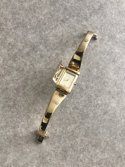 Yves Saint Laurent YSL Logo Watch Gold 40th Anniversary Vintage bn7auu