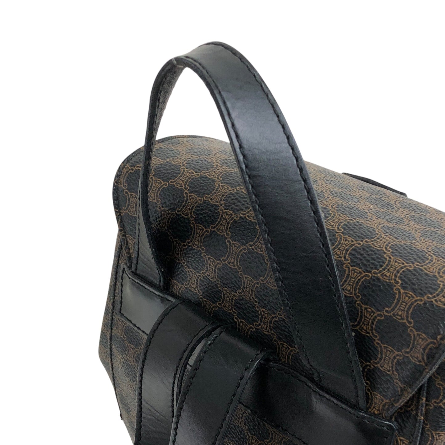 CELINE Macadam Backpack Black Vintage bbsdnb
