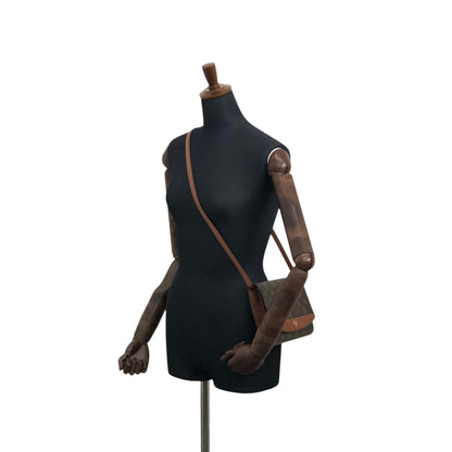 LOUIS VUITTON Monogram Shoulder bag Brown Vintage yz6dcp