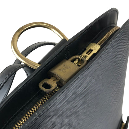 LOUIS VUITTON Epi Backpack Black M52292 Vintage e4pycu