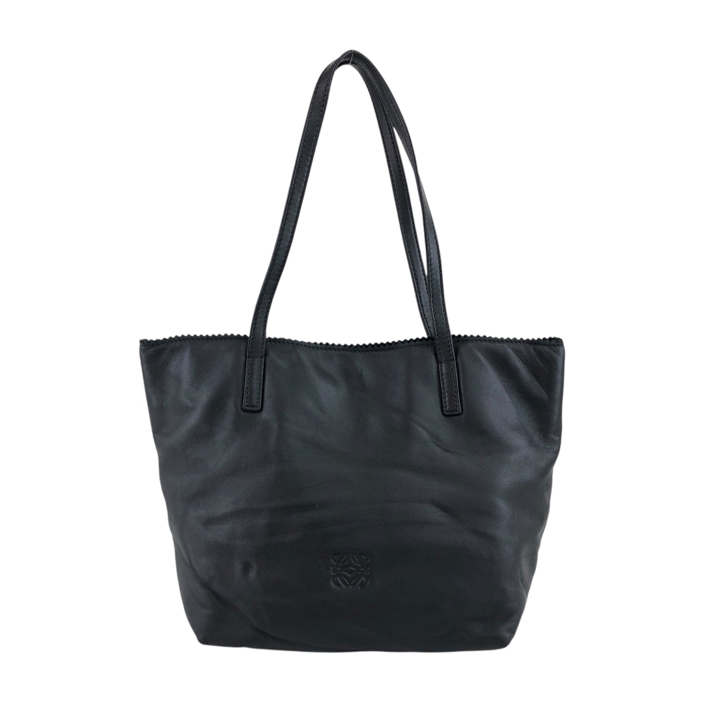 LOEWE Anagram Totebag Black Vintage jx8w62