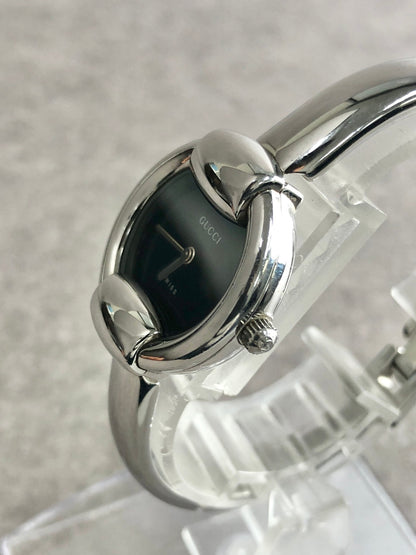 GUCCI Quartz Watch Silver 1400L Vintage dwxiyn