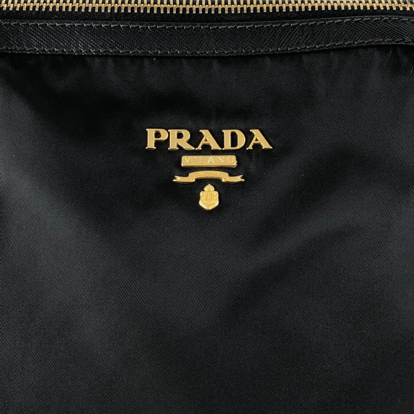PRADA Logo Totebag Black Vintage dvcviv