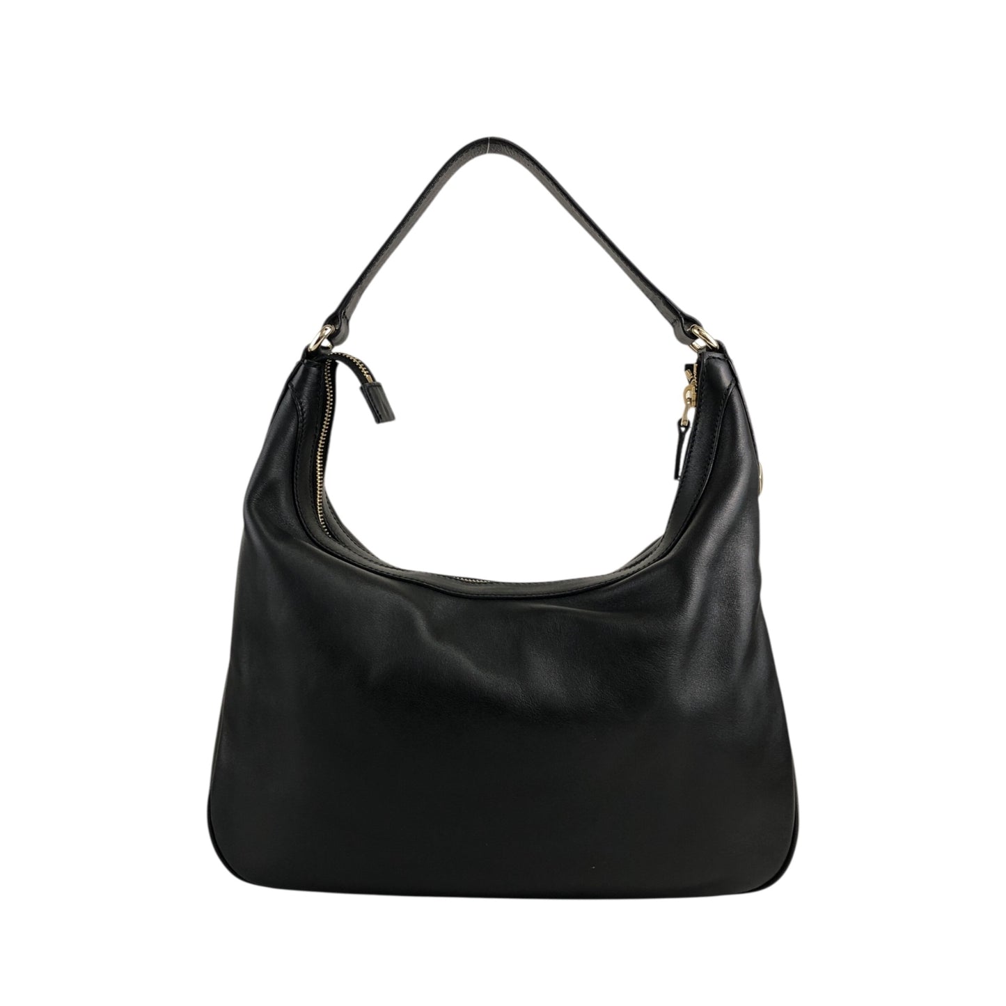 GUCCI Shoulder bag Hobobag Black Vintage 532brj