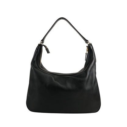 GUCCI Shoulder bag Hobobag Black Vintage 532brj