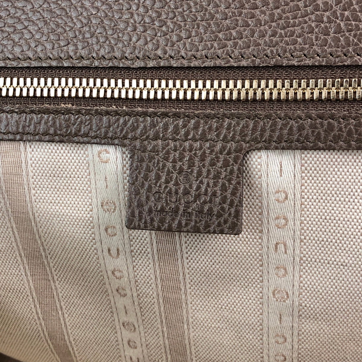 GUCCI Interlocking Two-way Handbag Shoulder bag Brown Vintage 8v35mj