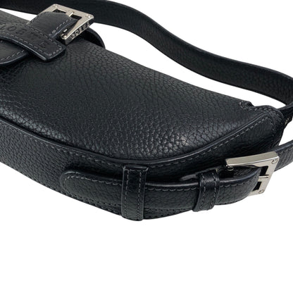 LOEWE Logo Embossed Handbag Black Vintage nk5fxc