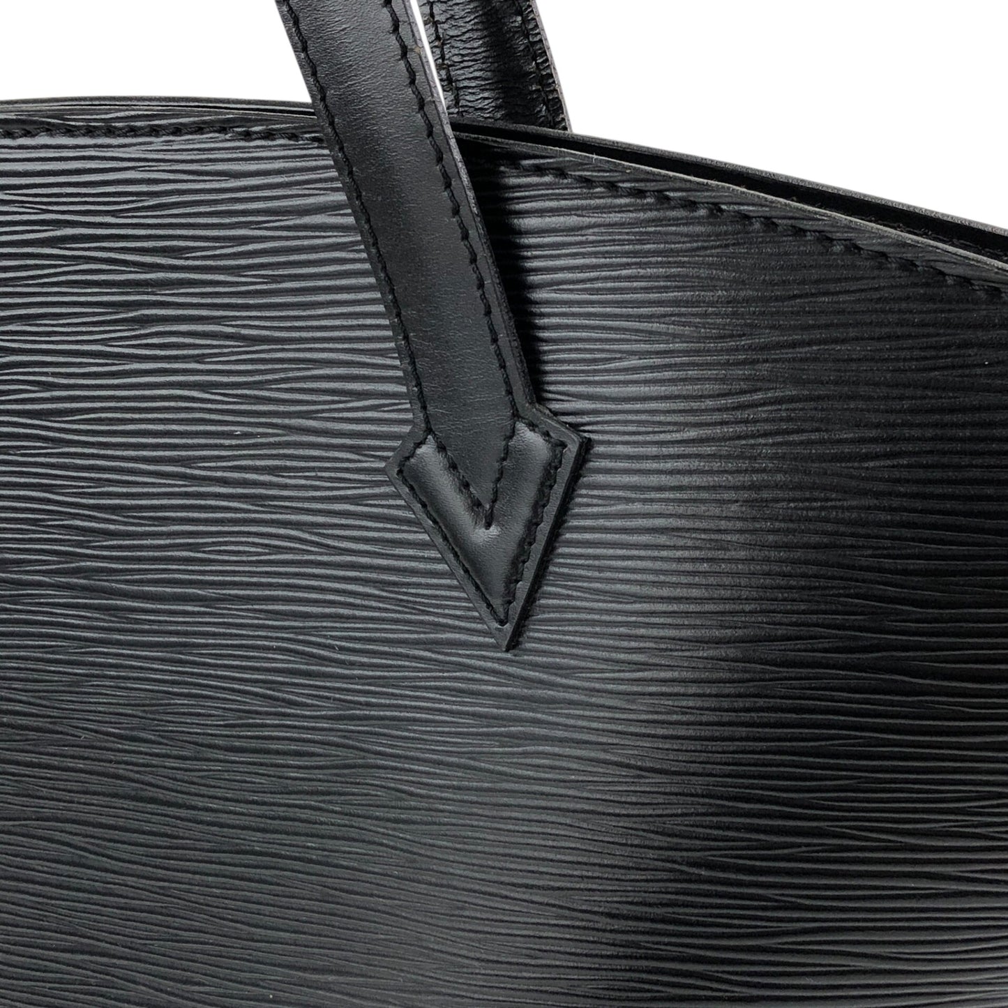 LOUIS VUITTON Epi Handbag Black Vintage 4x34wg