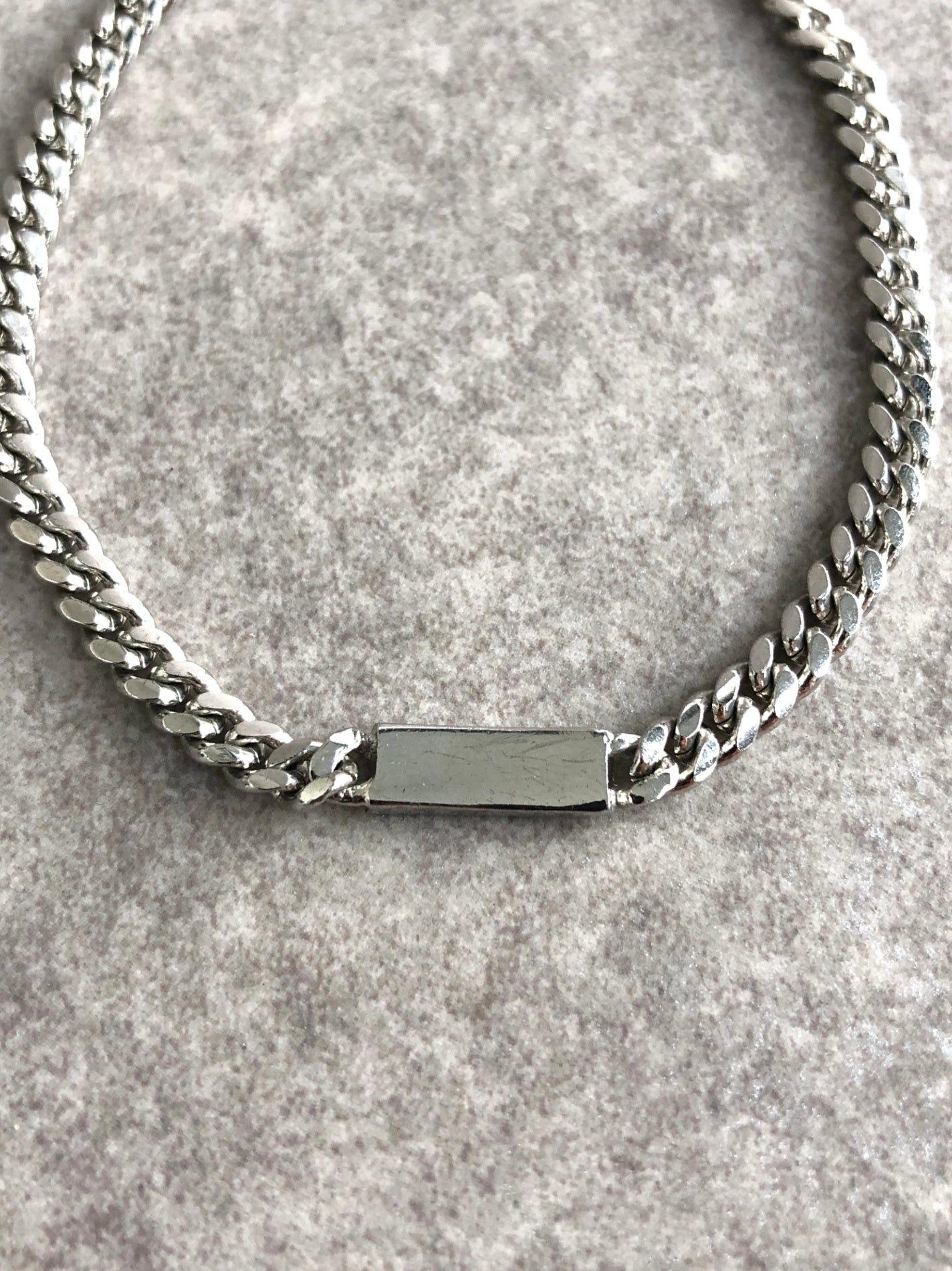 Christian Dior Logo Bracelet Silver Vintage 5uvv7v