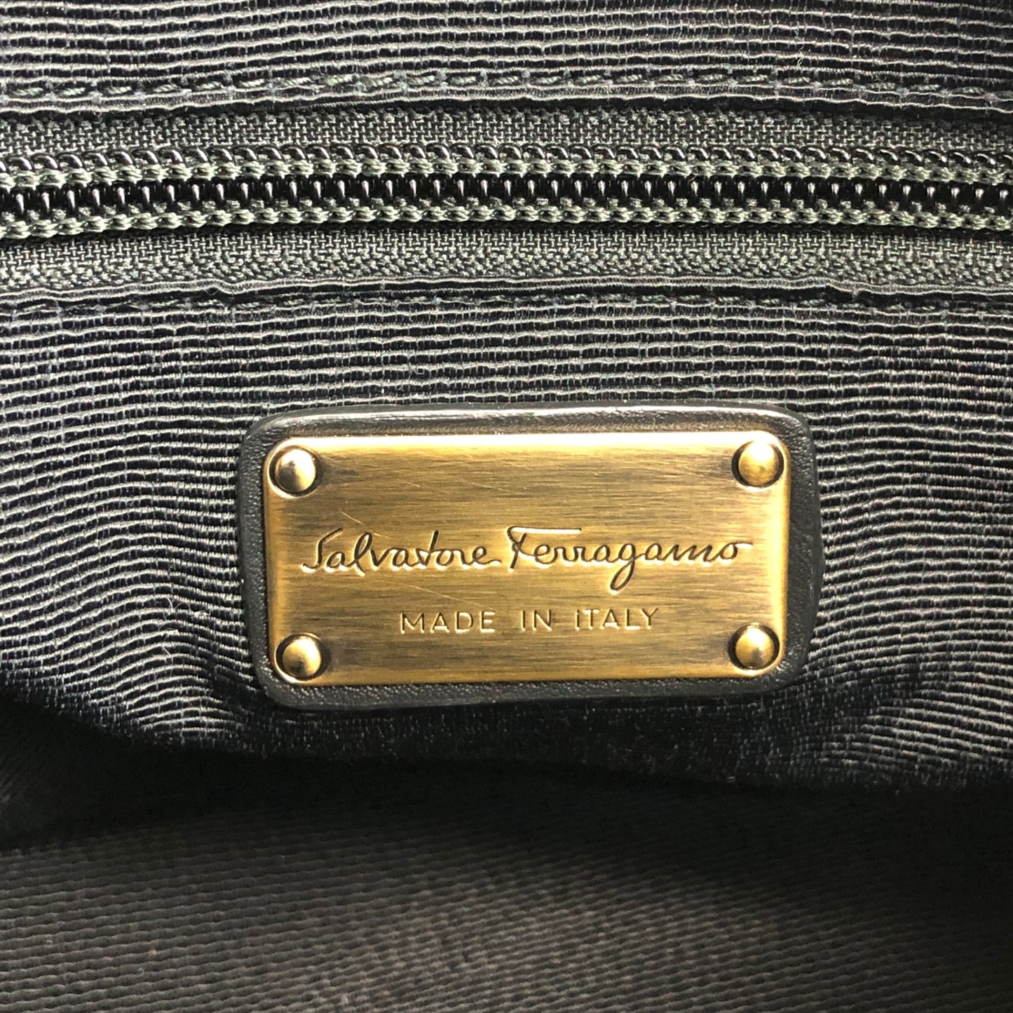 Salvatore Ferragamo Vala 兩用包 手提包 肩背包 黑色 復古 ax3kha
