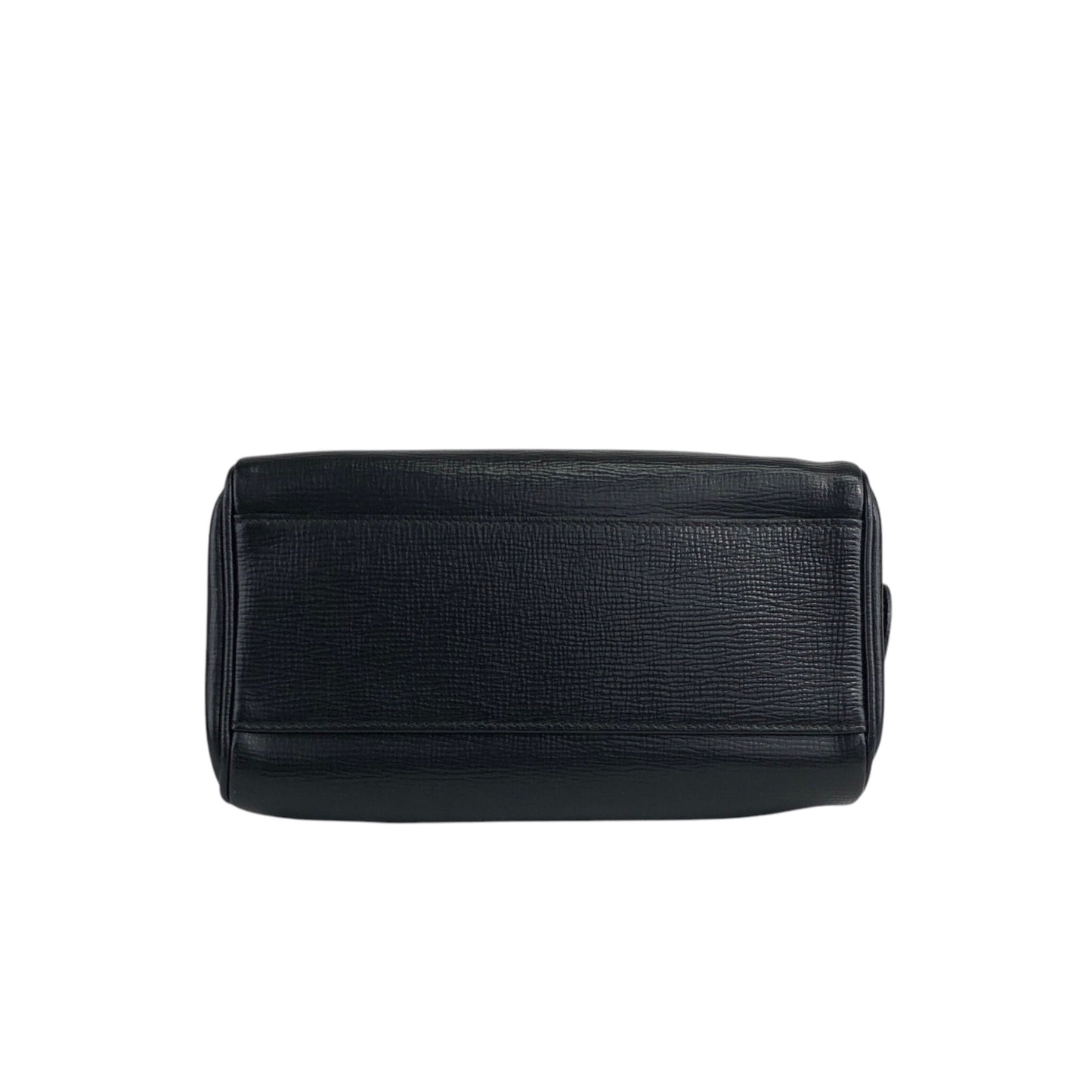 CELINE Blason Two-way Boston bag Shoulder bag Black Vintage cju3i5