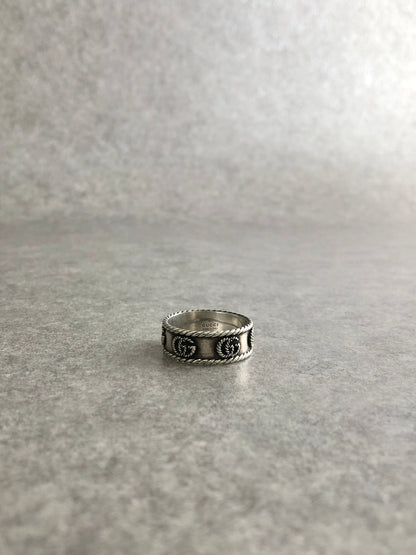 GUCCI SILVER925 Ring Silver Vintage 7jdg6r