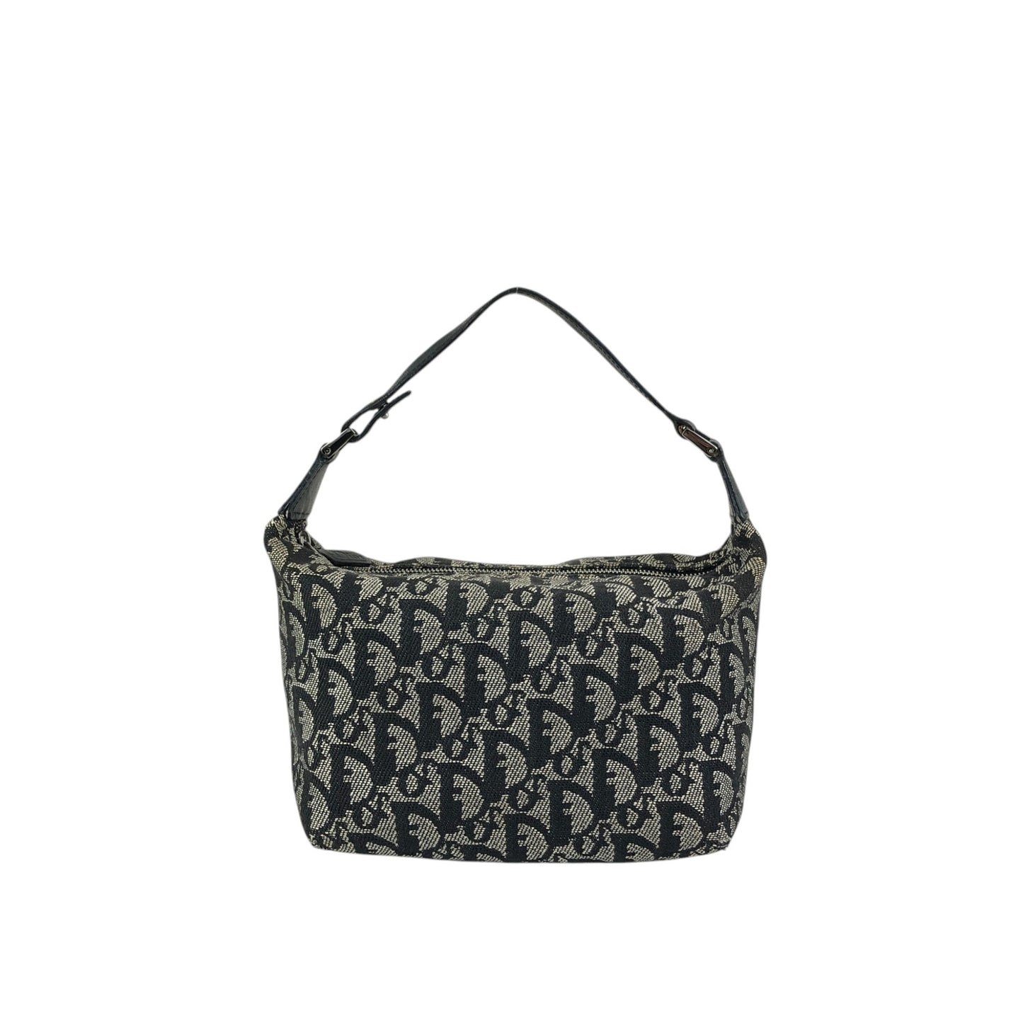 Christian Dior Trotter Small Handbag Vanity bag Black Vintage zxykbr