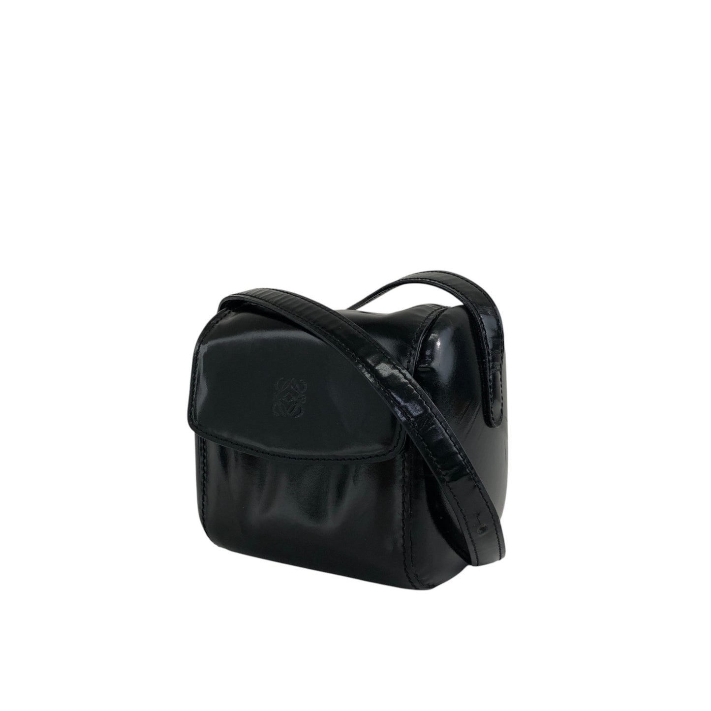 LOEWE Anagram Small Shoulder bag Black Vintage yt7pzh