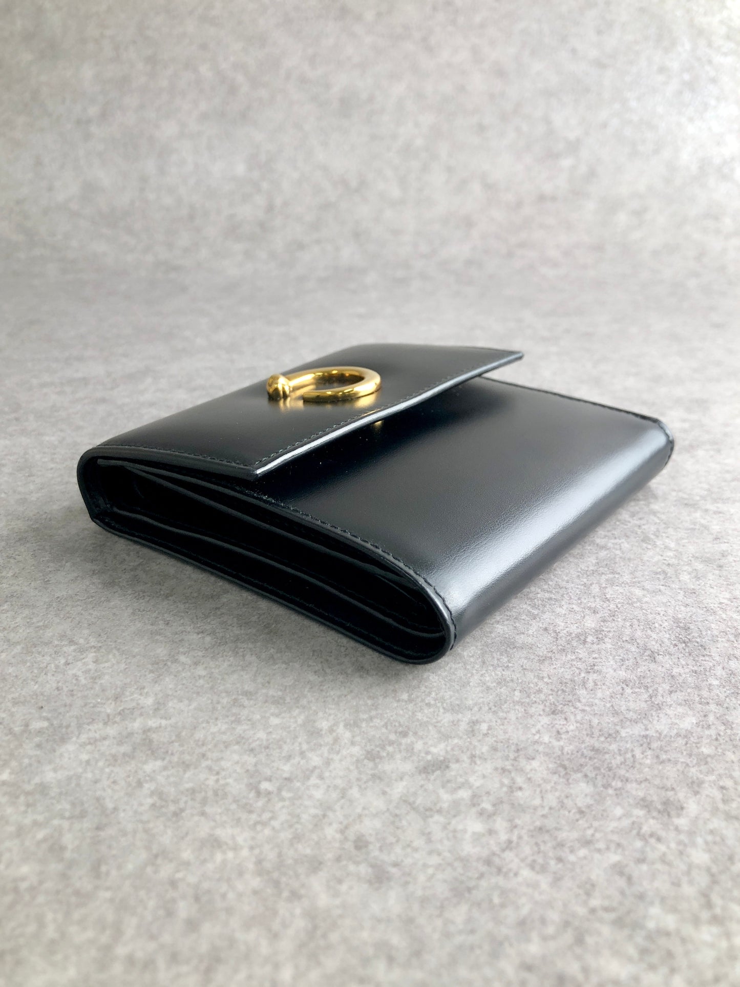 Cartier Folded Wallet Black Vintage rp5ee6