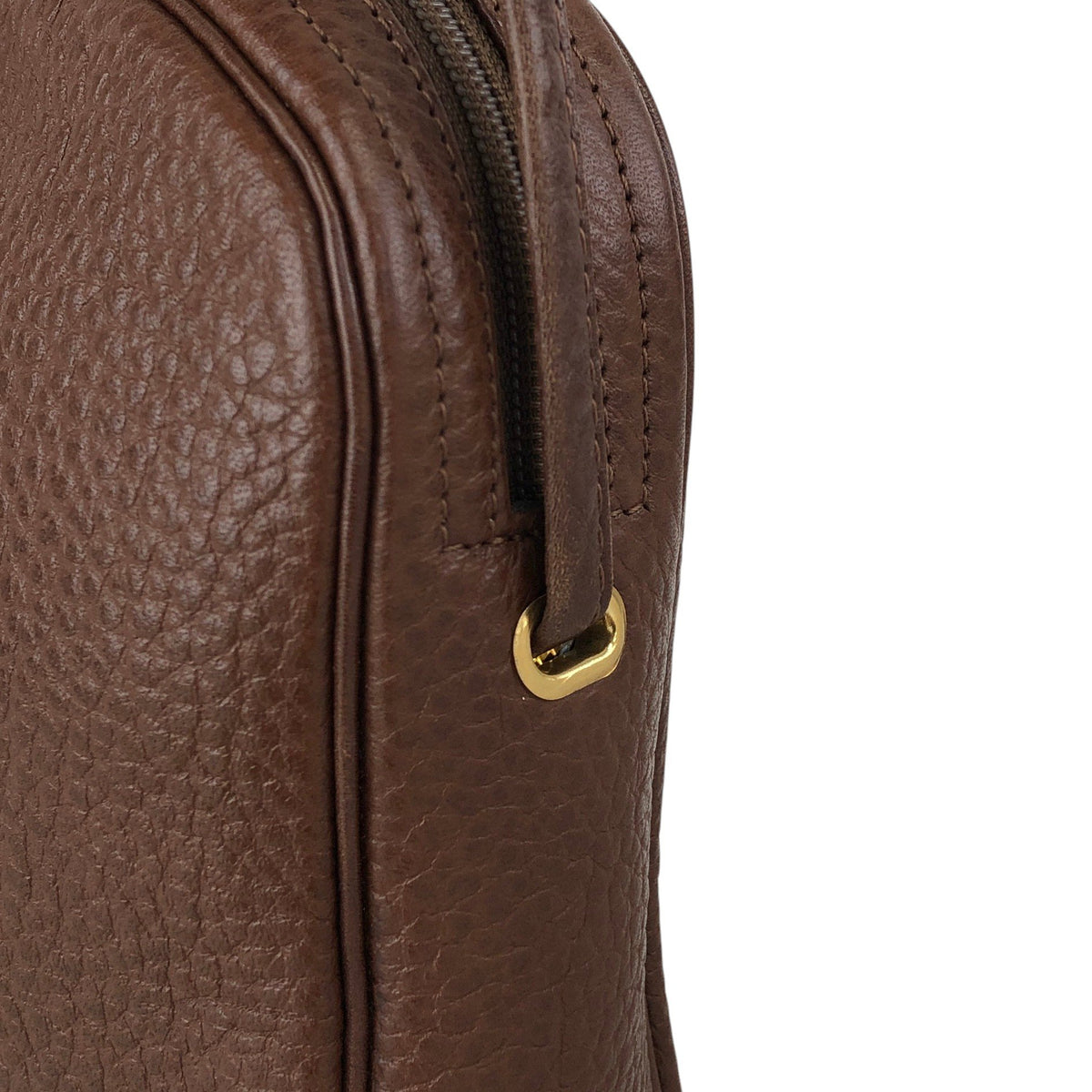 Christian Dior CD Logo Small Shoulder bag Brown Vintage 5tbhx8