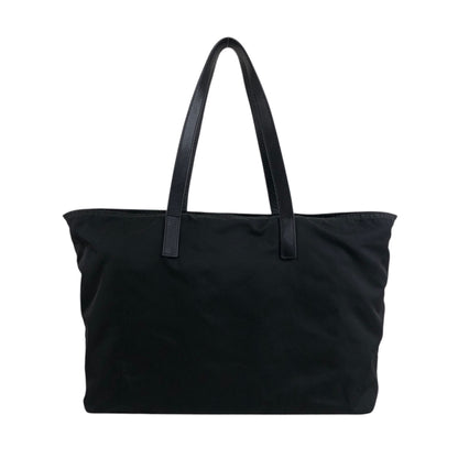 PRADA Tessuto Triangle logo Totebag Black Vintage rkbgyy