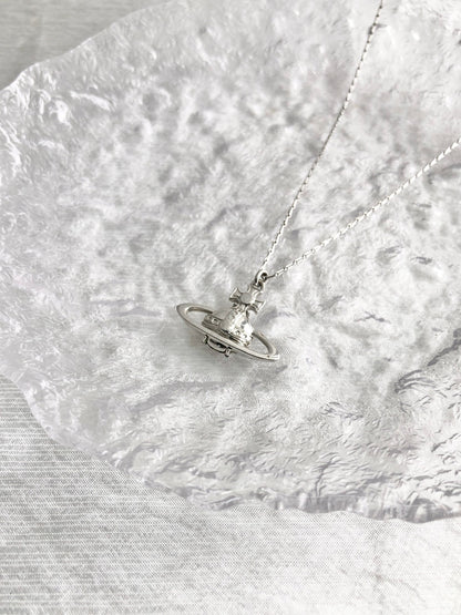 Vivienne Westwood Necklace Silver Vintage 8xtrik