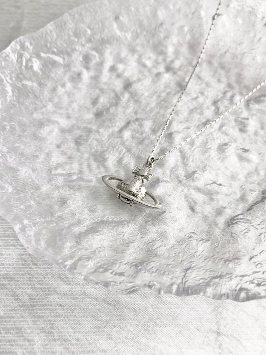Vivienne Westwood Necklace Silver Vintage 8xtrik