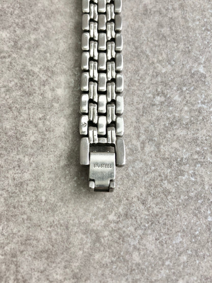 Yves Saint Laurent Watch Silver Vintage jut627
