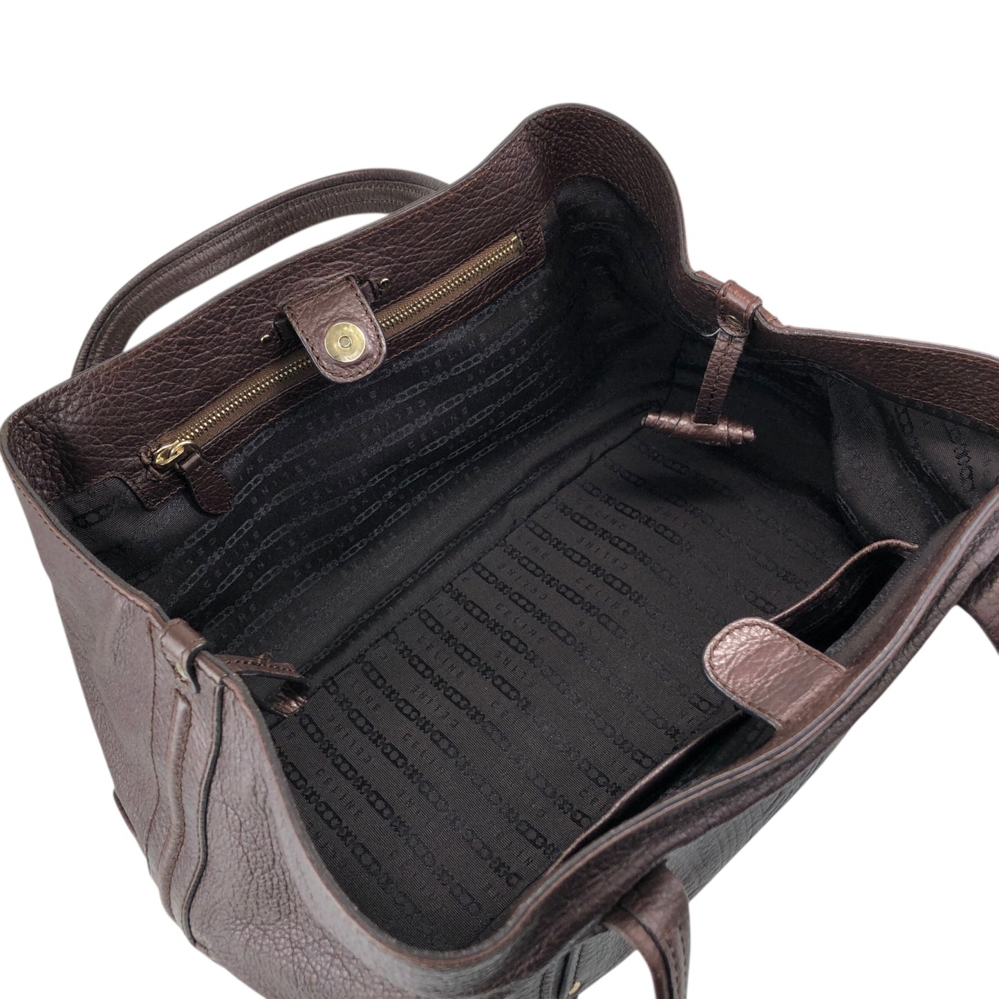 CELINE Blason Totebag Brown Vintage 7dzt2e