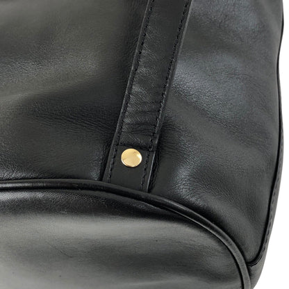 Christian Dior Logo Charm Backpack Black Vintage i7gek7