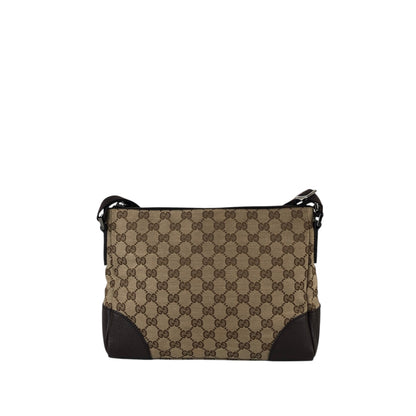 GUCCI GG Canvas Shoulder bag Beige Vintage r6zntd