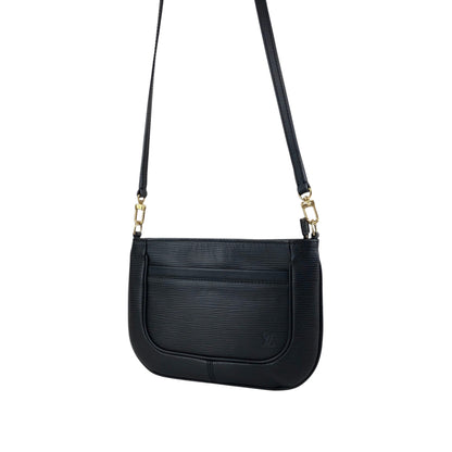 LOUIS VUITTON Epi Shoulder bag Black Vintage M58982 jcjnbh
