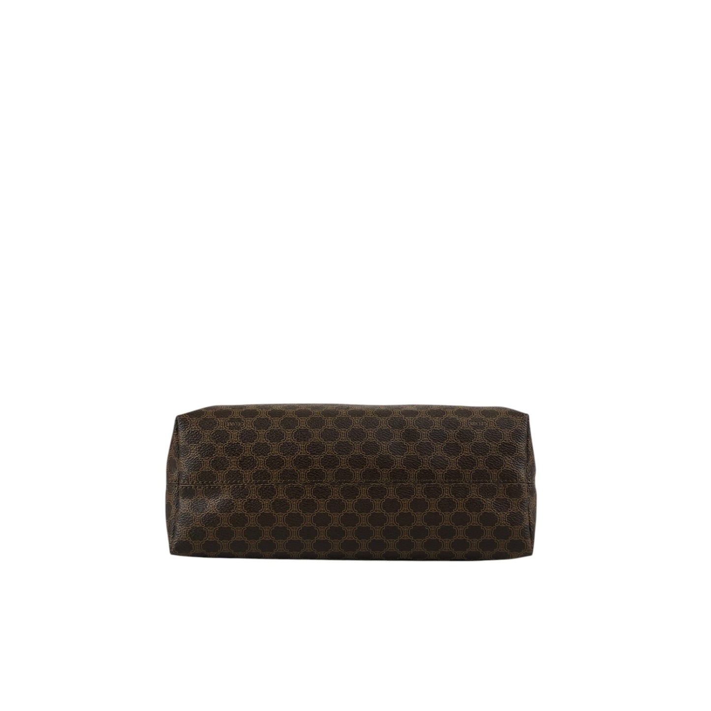 CELINE Macadam Handbag Totebag Brown Vintage v7jdmm