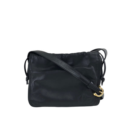 LOEWE Anagram Shoulder bag Black Vintage yw3bd2