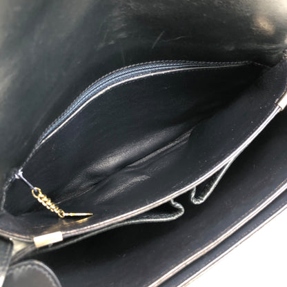 CELINE Triomphe Shoulder bag Dark Navy Vintage nfun5m