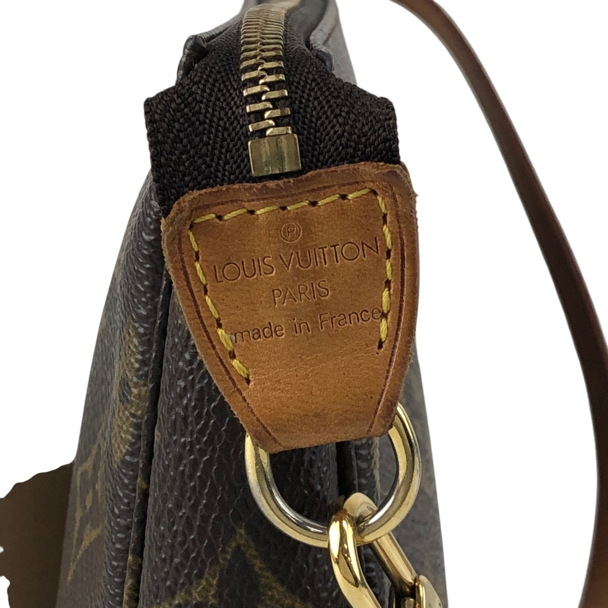 LOUIS VUITTON Monogram Shoulder bag Brown M51980 Vintage k775xf