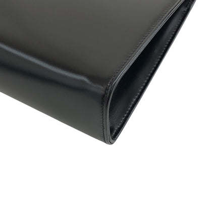 GUCCI Horse Bit Clutch bag Black Vintage x3kdug