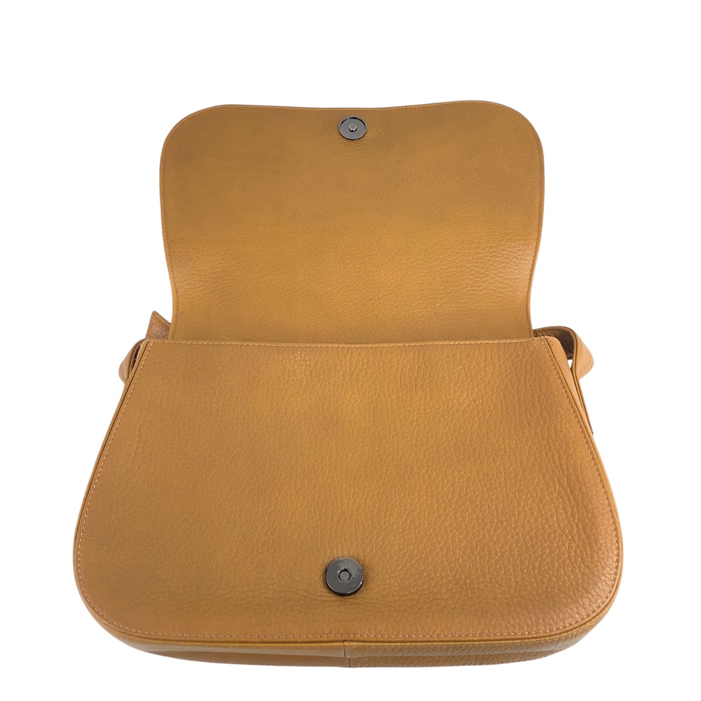 Yves Saint Laurent Logo Shoulder bag Brown Vintage 24deyg