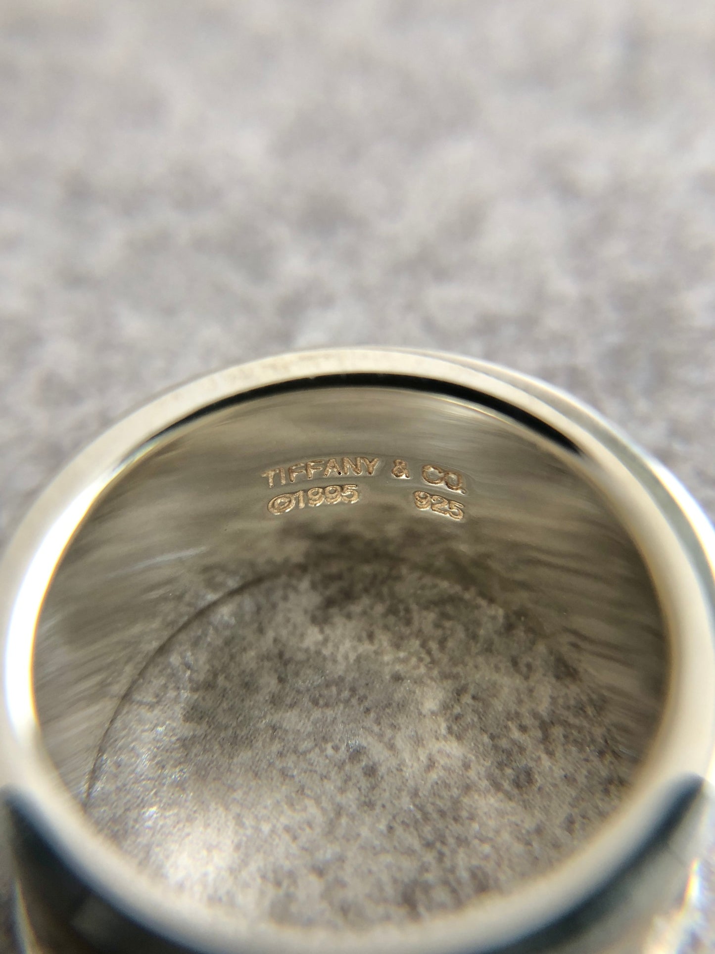 Tiffany & Co. SILVER925 Ring Silver Vintage 5ppmm6