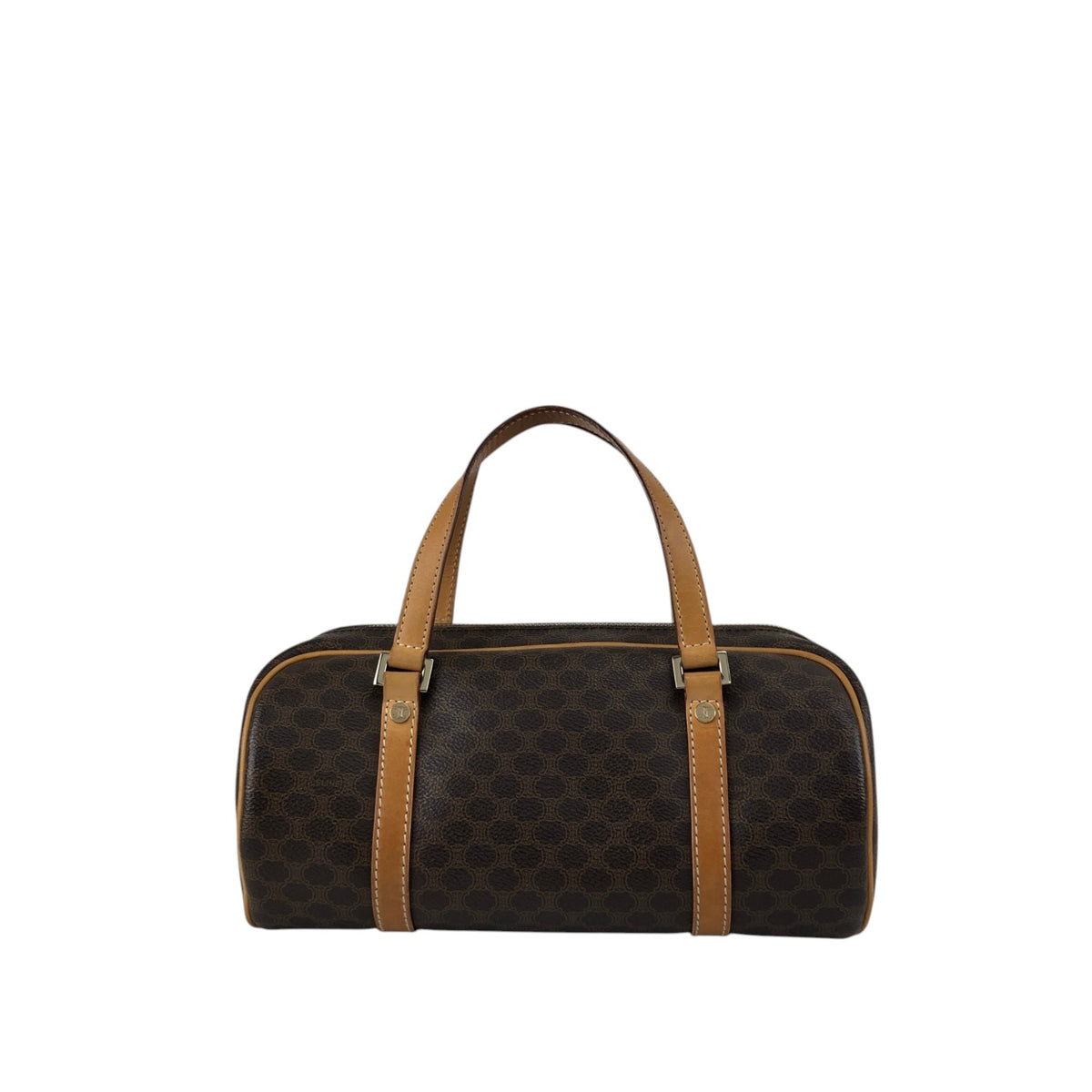 CELINE Macadam Handbag Brown Vintage tr5wwe