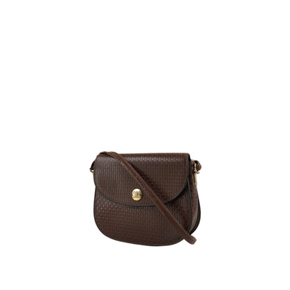 CELINE Triomphe Small Shoulder bag Brown Vintage mgieg8