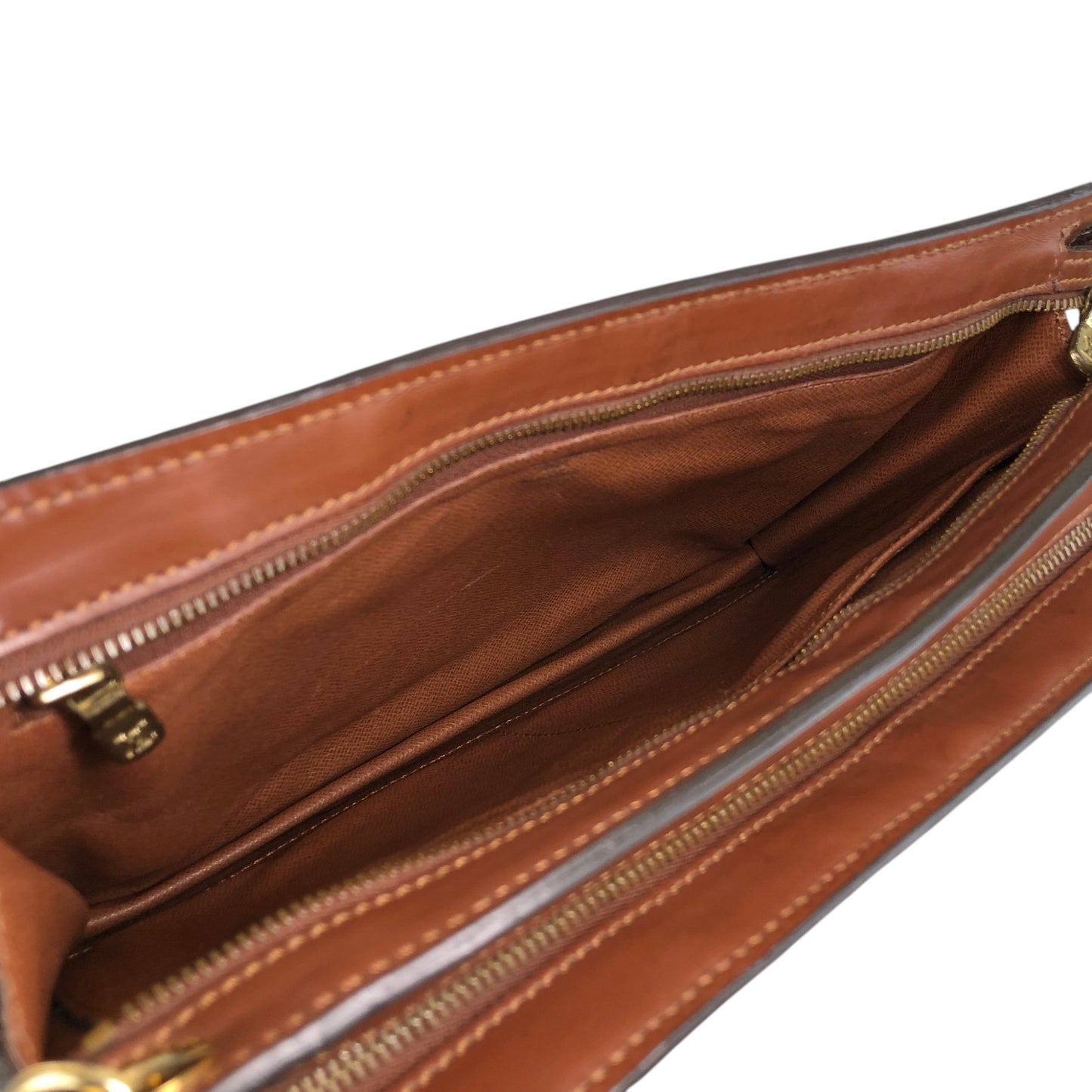 LOUIS VUITTON Monogram Shoulder bag Brown M51205 Vintage uj5nbu
